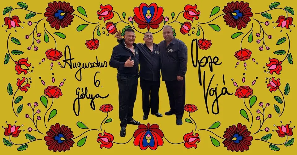 Opre Vojá koncert Budapesten (Gólya)